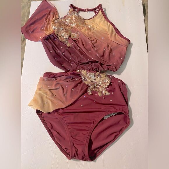 Revolution 10th House Dance Costume ombre sunset SANDS OF TIME TH24182 MA adult - Picture 3 of 12